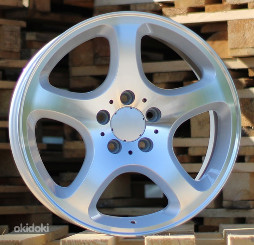R17x8  5X112  ET  35  66.6  A5390  Machined Silver (MS)  For MER  (K3)  ((AKC 50 Eur))