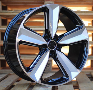 R20x9  5X112  ET  30  66.5  A5470  (IN5400)  Black Polished (MB)  For AUD  (P1)  (Milling) (1 foto / 1)