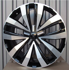 R20x8.5  5X120  ET  45  65.1  A5377  Black Polished+Powder Coating (MBPC)  For VW  (K4) (1 foto / 1)