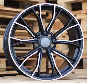 R19x9.5  5X112  ET  35  66.6  A5385  (XFE290)  Black Half Matt (BLHM)  For BMW  (P)  (Rear+Front) (1 foto / 1)