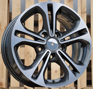 R15x6.5  5X114.3  ET  45  67.1  A5208  Grey Polished+Powder Coating (MGPC)  For HYUND  (L6)  ((AKC 50 Eur)) (1 foto / 1)