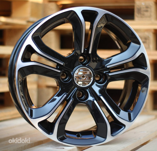 R15x6  4X108  ET  25  65.1  A5108  Black Polished (MB)  For CITRO  (P)