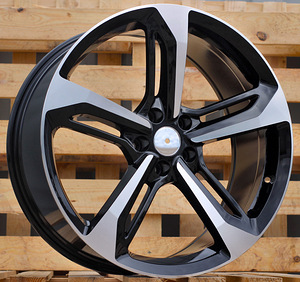 R20x9  5X112  ET  31  66.5  A513  (FR992)  Black Polished+Powder Coating (MBPC)  For AUD  (K4+N2) (1 foto / 1)