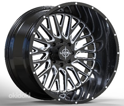R22x12  8X165.1  ET  M44  121.5  A1853  Chrome (CH)  For 4X4  (K3)