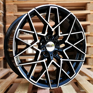 R20x8.5  5X120  ET  40  72.6  A1344  Black Polished+Powder Coating (MBPC)  For BMW  (P)  (Rear+Front) (1 foto / 1)