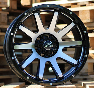 R17x9  5X127  ET  0  78.1  A1302  Black Polished (MB)  For RACIN  (R)  (4x4) (1 foto / 1)