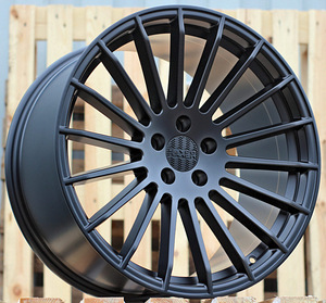 R20x8.5  5X112  ET  35  66.6  A1227  (HX010)  Black Matt (BM)  For HAXER  (P)  (Rear+Front (NEW CAP)) (1 foto / 1)