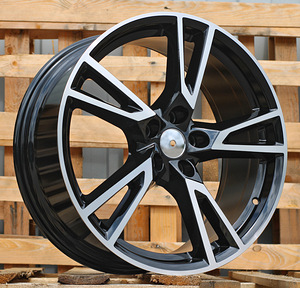 R19x8  5X112  ET  39  66.5  A043  Black Polished (MB)  For AUD  (P2)  ((AKC 115 Eur)) (1 foto / 1)