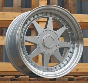 R17x7.5  5X112  ET  35  66.6  7905F  Silver+Polished Lip (SP)  For RACIN  (Z3) (1 foto / 1)