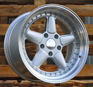 R17x9  5X120  ET  25  74.1  7961R  Silver+Polished Lip (SP)  For BMW  (Z5)  (AC Schnitzer Style (Front+Rear)) (1 foto / 1)
