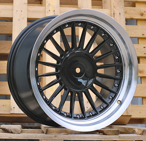 R17x8  5X120  ET  20  74.1  7307F  Graphite+Polished Lip (GRPL)  For BMW  (Z5)  (ALPINA Style (Front+Rear)) (1 foto / 1)