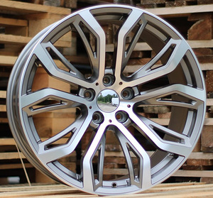 R20x11  5X120  ET  37  74.1  5040  (FR528)  Grey Polished (MG)  For BMW  (P)  (Rear+Front) (1 foto / 1)