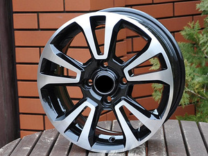 R15x6  4X100  ET  40  56.6  5078  Black Polished+Powder Coating (MBPC)  For OPEL  (L4) (1 foto / 1)