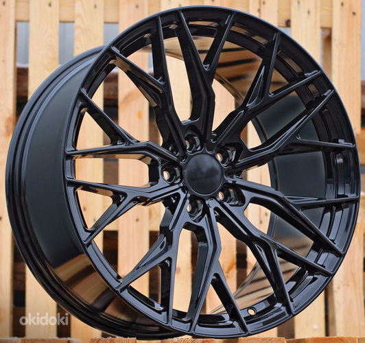 R20x8.5  5X112  ET  25  66.5  3S266  Black (BL)  For RACIN  (K2)  (HYBRID FORGED (Max Load 815kg) Rear+Front)