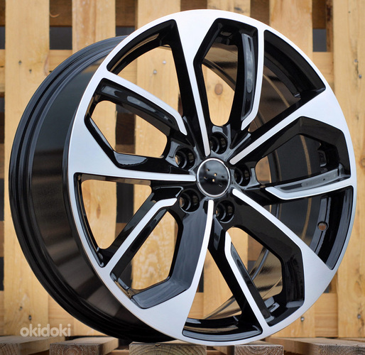 R19x8  5X112  ET  39  66.5  3S5979  Black Polished (MB)  For AUD  (M)  (HYBRID FORGED)
