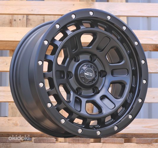 R17x8.5  6X139.7  ET  15  106.1  3S234  Black Half Matt (BLHM)  For 4X4  (R)  (HYBRID FORGED)