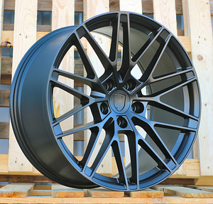 R21x10.5  5X130  ET  47  66.5  3S1324  Black Half Matt (BLHM)  For PORCH  (M)  (NEW Macan II (XAB) HYBRID FORGED Rear+Front) (1 foto / 1)