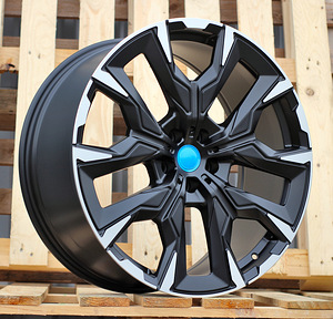 R21x9.5  5X112  ET  43  66.6  3S1349  Black Polished Half Matt (MBHM)  For BMW  (M)  (HYBRID FORGED Rear+Front) (1 foto / 1)