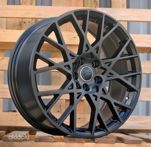 R19x8  5X112  ET  49  57.1  3S1293  Black Half Matt (BLHM)  For AUD  (P)  (HYBRID FORGED New Model)