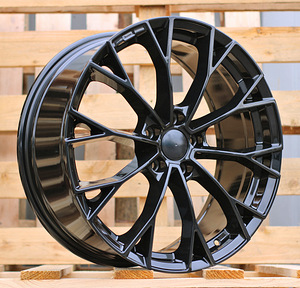 R19x7.5  5X112  ET  51  57.1  3S1279  (YF5686)  Black Polished (MB)  For VW  (Z6)  (HYBRID FORGED) (1 foto / 1)