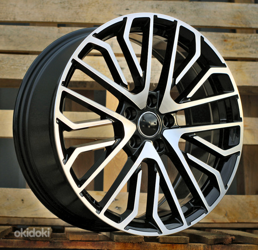 R19x8  5X112  ET  44  57.1  3S1261  Black Polished (MB)  For AUD  (P)  (HYBRID FORGED)