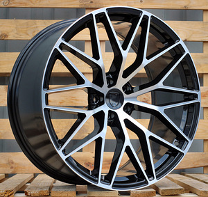 R20x9  5X130  ET  50  71.6  3S1067  (H3082F)  Black Polished (MB)  For PORCH  (K8)  (HYBRID FORGED) (1 foto / 1)