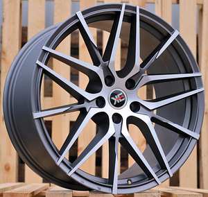 R19x9.5  5X114.3  ET  35  73.1  3S029  Grey Polished (MG)  For RACIN  (K3)  (Rear+Front Semi FORGED (AKC 95 Eur)) (1 фото из 1)