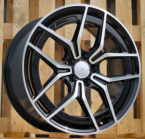 R19x9  5X112  ET  49  66.6  3S1034  Black Polished (MB)  For MER  (K2+K4+P)  (HYBRID FORGED NEW Model) (1 foto / 1)