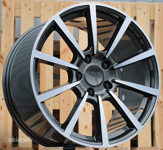 R19x11  5X130  ET  55  71.5  1067  Grey Polished (MG)  For PORCH  (P)  (Rear+Front)