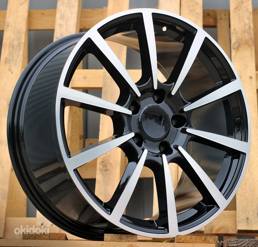 R20x9.5  5X130  ET  45  71.5  1067  Black Polished (MB)  For PORCH  (P)  (Rear+Front)