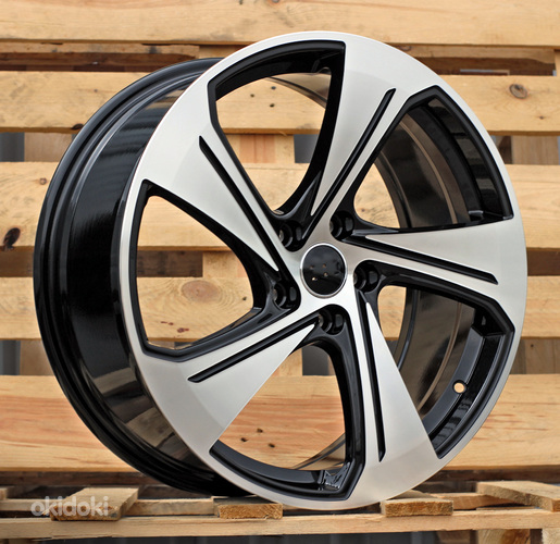 R18x8  5X112  ET  46  57.1  YS1270  Black Polished (MB)  For AUD  (P)  (HYBRID FORGED New Model)