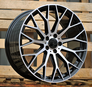 R18x8  5X112  ET  43  66.6  YS1180  (FLB002)  Black Polished (MB)  For MER  (Z5)  (HYBRID FORGED) (1 foto / 1)