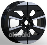 R17x7  4X108  ET  32  65.1  YF6158  Black Polished Half Matt (MBHM)  For PEUG