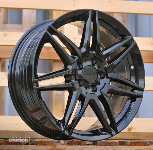 R19x8  5X112  ET  52  66.6  YF7075  Black (BL)  For MER  (Z5)  (HYBRID FORGED (1075 kg))