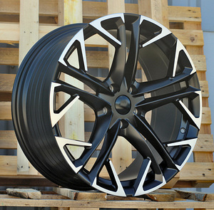 R18x8  5X112  ET  38  57.1  YF5719  Black Polished Half Matt (MBHM)  For CUPRA  (Z5)  (HYBRID FORGED) (1 foto / 1)