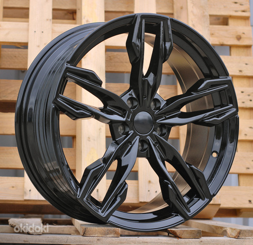 R21x8.5  5X112  ET  30  66.6  YF5718  Black (BL)  For BMW  (Z4)  ((X3) HYBRID FORGED Rear+Front)