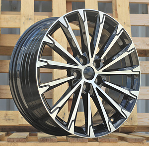 R19x8  5X112  ET  45  57.1  YF0446  Black Polished (MB)  For SKODA  (Z5)  (HYBRID FORGED) (1 foto / 1)