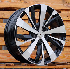 R19x7.5  5X108  ET  42  65.1  YF0449  Black Polished (MB)  For PEUG  (P1)  (HYBRID FORGED) (1 foto / 1)