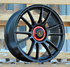R19x8.5  5X112  ET  35  66.5  YF0256  Black Half Matt (BLHM)  For RACIN  (Z6)  (HYBRID FORGED OZ Style) (1 foto / 1)