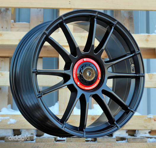 R19x8.5  5X112  ET  35  66.5  YF0256  Black Half Matt (BLHM)  For RACIN  (Z6)  (HYBRID FORGED OZ Style)