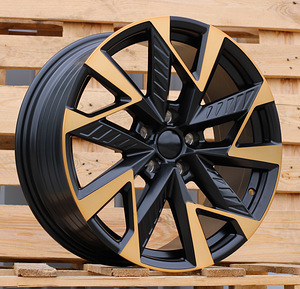 R18x8  5X112  ET  40  57.1  YF0443  Black Polished Half Matt Cooper (MBHMC)  For CUPRA  (M)  (HYBRID FORGED) (1 foto / 1)