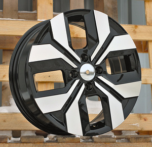 R16x6.5  4X100  ET  40  60.1  Y1392  Black Polished (MB)  For DACIA  (Z7) (1 foto / 1)