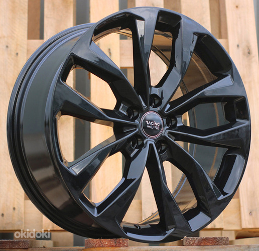 R18x8  5X112  ET  50  66.6  Y1144  Black (BL)  For RACIN  (K4)