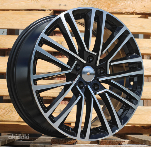 R18x7.5  5X112  ET  48  57.1  Y1191  Black Polished (MB)  For SKODA  (K4)