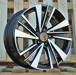 R17x7.5  5X114.3  ET  40  60.1  Y1382  Black Polished (MB)  For TOYOT  (Z7)  (NEW Model) (1 foto / 1)