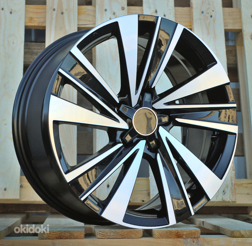 R17x7.5  5X114.3  ET  40  60.1  Y1382  Black Polished (MB)  For TOYOT  (Z7)  (NEW Model)