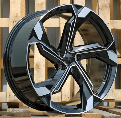 R22x10  5X112  ET  26  66.5  Y1201  Black Polished (MB)  For AUD  (K4)