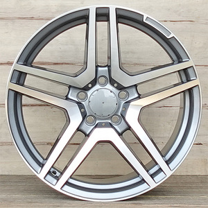 R19 MB 5x112 AMG Erilaiad 731 Gray polished 19x9.5 ja 19x8.5 (1 foto / 1)