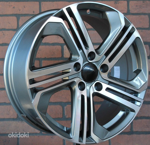 R19 AUDI VW SEAT SKODA A-5586 GP Gray polished 19x8.5 5x112