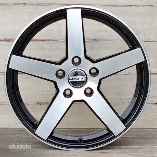 R17 VIPER B261 Black polish 17x7 5x112